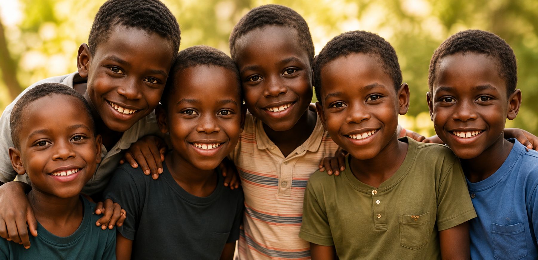 Children laughing together